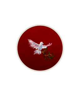 Jerusalem Academy of the Arts logo — a white dove with an olive branch