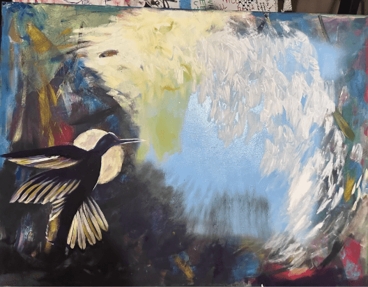 Gaza Mockingbird — Collective & Collaborative work by 5 Artists — Completed June 2024