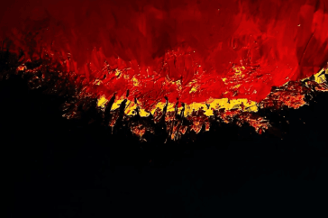 Hell in Rafah — Collaborative work by 2 Artists